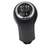 ELCEAMMDLW Pommeau De Vitesse Pour Opel Pour Zafira B 2005-2014 Pour Astra H Pommeau De Levier Vitesse 5 6 Vitesses Cuir(R12345 Knob)