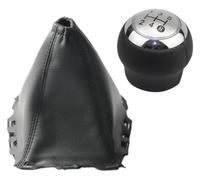 ELCEAMMDLW Pommeau De Vitesse Pour Toyota Pour Avensis III T27 2008-2015 Pommeau Levier Vitesse 5 6 Vitesses Cuir(B)