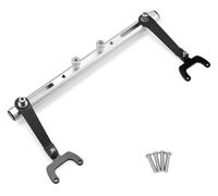 ELCEAMMDLW Support Téléphone Double Amortissement pour B&M&W C650GT C650 Barre D'équilibrage Transversale Navigation GPS Extension Support Guidon Moto Sport Multifonctionnelle