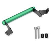 ELCEAMMDLW Support Téléphone Double Amortissement pour K&awasaki pour Ninja ZX-25R ZX-SE 2021 Support Multi-Barres Guidon Navigation GPS Extension