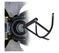 ELCEAMMDLW Support Téléphone Double Amortissement pour Y&amaha pour NMAX 155 2017-2019 Support Téléphone GPS Cadre Poignée Modifié Plaque Navigation en Aluminium Moto