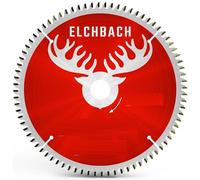 Elchbach Lame de scie circulaire, 85 x 15 mm, avec 32 dents en carbure de tungstène, idéale pour le bois (bois)