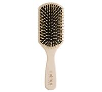 elchim Brosse plate professionnelle pour cheveux avec poils en bois - Brosse démêlante, faite à la main et antistatique, séchage du cuir chevelu, fabriquée en Italie