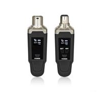 Elchuiaby Transmetteur sans fil XLR enfichable 5 ms pour scène | Compatible avec les micros dynamiques et à condensateur, pour une guitare ou un accordeur, intégration audio transparente