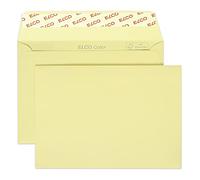 Elco 18832.41 Color Box Boîte avec couvercle et 250 enveloppes/enveloppes avec fermeture autocollante Format C6 100 g Chamois clair Fenêtre : non