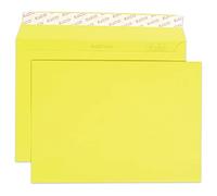 Elco 24084.72 Color Box Boîte avec couvercle et 250 enveloppes avec fermeture autocollante Jaune intense Format C5 100 g
