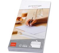 Elco 70499.12 Enveloppe Prestige - DL, 25 pièces, extra-blanche, auto-adhésive