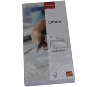 Elco 74466.12 Enveloppe Office - C6/5, extra-blanche, autocollante, avec fenêtre, 80 g/qm, 50 pièces