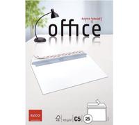 Elco 74470.12 Enveloppe C5, 229 x 162 mm, extra-blanche, auto-adhésive, papier, 100 g/m2, 25 pièces