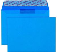 ELCO 74634.32 ELCO Enveloppes Color DIN C6 sans fenêtre bleu intense autocollantes 25 pcs.
