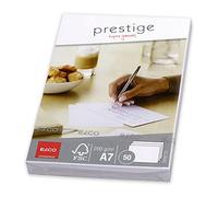 Elco 79207.12 Cartes A7 élégant de bandes adhésives pour korrespondenzen avec la touche personnelle avec garantie 5 ans pour adhésif - Blanc