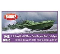 Elco 80 Motor Patrol Torpedo Boat, Early Type - 1:48e - I Love Kit