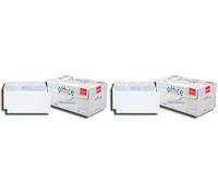 ELCO Enveloppe de Bureau DIN longue 80 g/m² Certifié FSC avec Fermeture Adhésive dans une Boîte de Magasin 200 Pièces Blanc (Lot de 2)