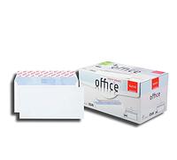 ELCO Enveloppe de Bureau DIN longue 80 g/m² Certifié FSC avec Fermeture Adhésive dans une Boîte de Magasin 200 Pièces Blanc