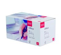 ELCO Enveloppes Office DIN long+ sans fenêtre blanc brillant autocollantes 200 pcs.