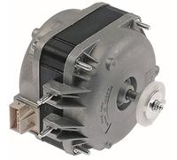Elco Ventilateur roulement coulissant Moteur 230 V 50/60 Hz 10 W connecteur Plug L1 49 MM L2 38 mm L3 86 mm Largeur 65 mm dans