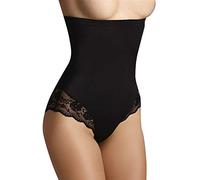 Eldar Culotte Gainante Femme Sculptante Taille Haute Femme sous-Vêtements Gainant Minceur Gaine Panty Bas Shorty Invisible sans Couture Souple Ventre Plat Extensible Matière Grande Taille (XXL, Noir)