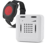 ELDAT RS10 : appel d'urgence mobile avec émetteur d'appel d'urgence radio pour les soins à domicile, bouton d'appel d'urgence pour les personnes âgées, kit d'appel de soins