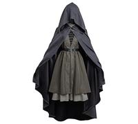 Elden - Costume de cosplay Melina pour femmes - Robe de figurine Melina - Cape - Tenue d'uniforme pour Halloween avec écharpe (taille S, Melina)