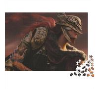 Elden Ring Puzzle 500 Pièces en Bois pour Adultes Jeux - Jeu Éducatif Challenge, Cadeau Unique De Qualité Supérieure, Décoration Murale Moderne 500pcs (52x38cm)