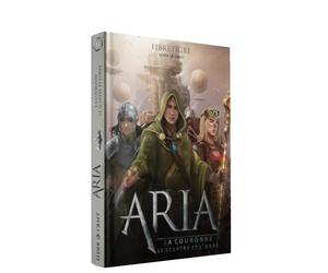 Elder Craft - Aria : La Couronne, Le Sceptre et l'Orbe - Jeu de Rôles - 2e Partie du Jeu de rôle dans l'univers d'Aria - De 2 à 7 Joueurs, 120 Minutes, Dès 14 Ans, Livre Rigide, 18,5 x 26 x 3 cm
