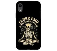 Elder Emo Skeleton Casque Audio It Was Never A Phase Music Coque pour iPhone XR