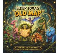 Elder Toma's Old Map: Dinosaur Adventure Bedtime Story for Kids Ages 4-10 | Magical Treasure Hunt in the Forest, Friendship & Discovery Book