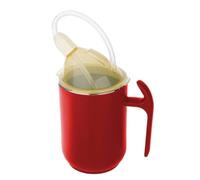 Elderly Spill Proof Cup 400ml Stainless Steel Feeding Cup - Leak Resistant