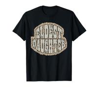 Eldest Daughter Leopard Print Retro Vintage Family Outfit T-Shirt