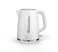 eldom Bouilloire C280 - Capacité : 1,7 l - Théière rétro - Puissance : 2200 W - Socle à 360° - Indicateur de niveau d'eau - Filtre anti-calcaire amovible - Blanc