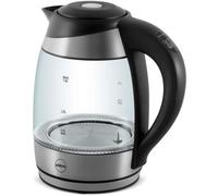 Eldom - C520 Bouilloire En Verre Lux, Capacité 1,7 L, Panneau De Contrôle De La Température De L'Eau, 2200 W