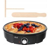 Eldom Crêpière électrique pour crêpes Chauffage rapide 1800W 30Cm