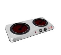 eldom Table de cuisson électrique en vitrocéramique PH21 avec double feu, 2000W