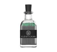 Eldstickan Boîte d'allumettes Lilla Eldstickan avec 60 allumettes Émeraude