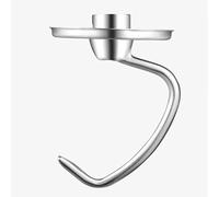 ELDTEC Crochet pétrisseur pour mélangeur Kitchenaid - Fixation en spirale en acier inoxydable pour batteur sur socle Kitchenaid de 4,5 à 5 litres - Pétrir et mélanger la pâte sans effort