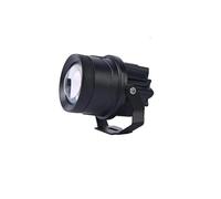 ELDVSUA Avant Phare Moto 1/2 Pièce Projecteur Phare LED Faisceau Haut Et Bas Tangente Intégral Lampe Auxiliaire 12-48V(1 piece Spotlight)