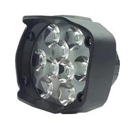 ELDVSUA Avant Phare Moto Phare Avant Moto Ultra-lumineux IP67 Haute Puissance 9 LED 6W Blanc Feu Travail Antibrouillard Projecteur 6000 K