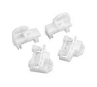 ELDVSUA Mécanisme Lève-vitre Kit Réparation Lève-vitre Automatique 4 Pièces Pour VW Pour Passat Portes 5 1996-2005 Clip Fixation Avant Gauche Droite Côté Conducteur