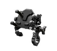 ELDVSUA Moto Navigation Support Support De Téléphone Universel en Alliage pour Moto Réglable À 360 ° Absorption des Chocs Mobile pour Motos Navigation pour Vélo Moto GPS Support Téléphone