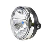ELDVSUA Phare Moto LED Phare Avant Rond Rétro Pour Motos Étanche IP66 Pour CB900 Pour CB400 Pour CB750 Pour CB1300 Pour CB1100(Clear Lens)