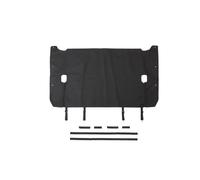 ELDVSUA RéTractable ÉTagèRe ArrièRe Coffre Filet D'isolation Animaux Compagnie Couverture Protection sans Tapis Porte pour Jeep pour Wrangler JL 2018 Up 4 Portes Extérieures Plage Arrière