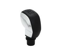 ELDVSUA Variateur De Vitesse Pommeau De Levier Vitesses Manuel À 5 rapports Pour Citroen Pour C3 C4 C5 Pour XSARA Pour C-Quatre Pour C-Triomphe C2 Pour Élysée(Bright Silver)