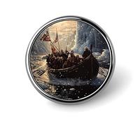 Élé badge rond imprimé « Candy Land » en alliage d'aluminium de 2,5 cm avec motif transfert thermique, épingle en métal légère pour chemises, vestes et cadeaux uniques