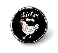 Élé badge rond imprimé « Candy Land » en alliage d'aluminium de 2,5 cm avec motif transfert thermique, épingle en métal légère pour chemises, vestes et cadeaux uniques