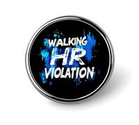 Élé badge rond imprimé panda, épingle à revers en alliage d'aluminium de 2,5 cm avec transfert thermique, épingle en métal légère pour chemises, vestes, cadeaux uniques