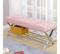 Ele Banc à chaussures en fer - Tabouret d'entrée multifonctionnel et canapé-lit nizer - Cact 120 x 35 x 45 cm - Design d'intérieur moderne pour décoration peu encombrante