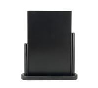 [ELE-BL-LA] Securit Ardoise de table ELEGANT 28 x 32 cm Noir