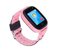 ele ELEOPTION Smart Watch pour filles et garçons avec GPS Tracker SOS Call Alarme Caméra Écran tactile Sport Smartwatch HD Spy Security Montre Téléphone, Rose