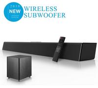 ele ELEOPTION Système de son Home Cinéma Barre de son TV Prise en charge des haut-parleurs Bluetooth Barre de son optique AUX coaxiale Subwoofer sans fil Pour TV