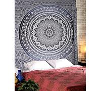ele ELEOPTION Tapisserie Mandala Indien Hippie Bohemian Psychédélique Coton Tenture murale